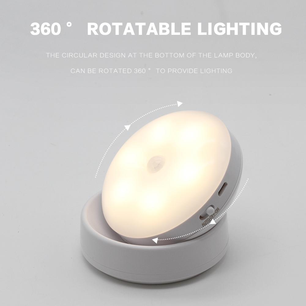 360 ° Rotary Sensor Light
